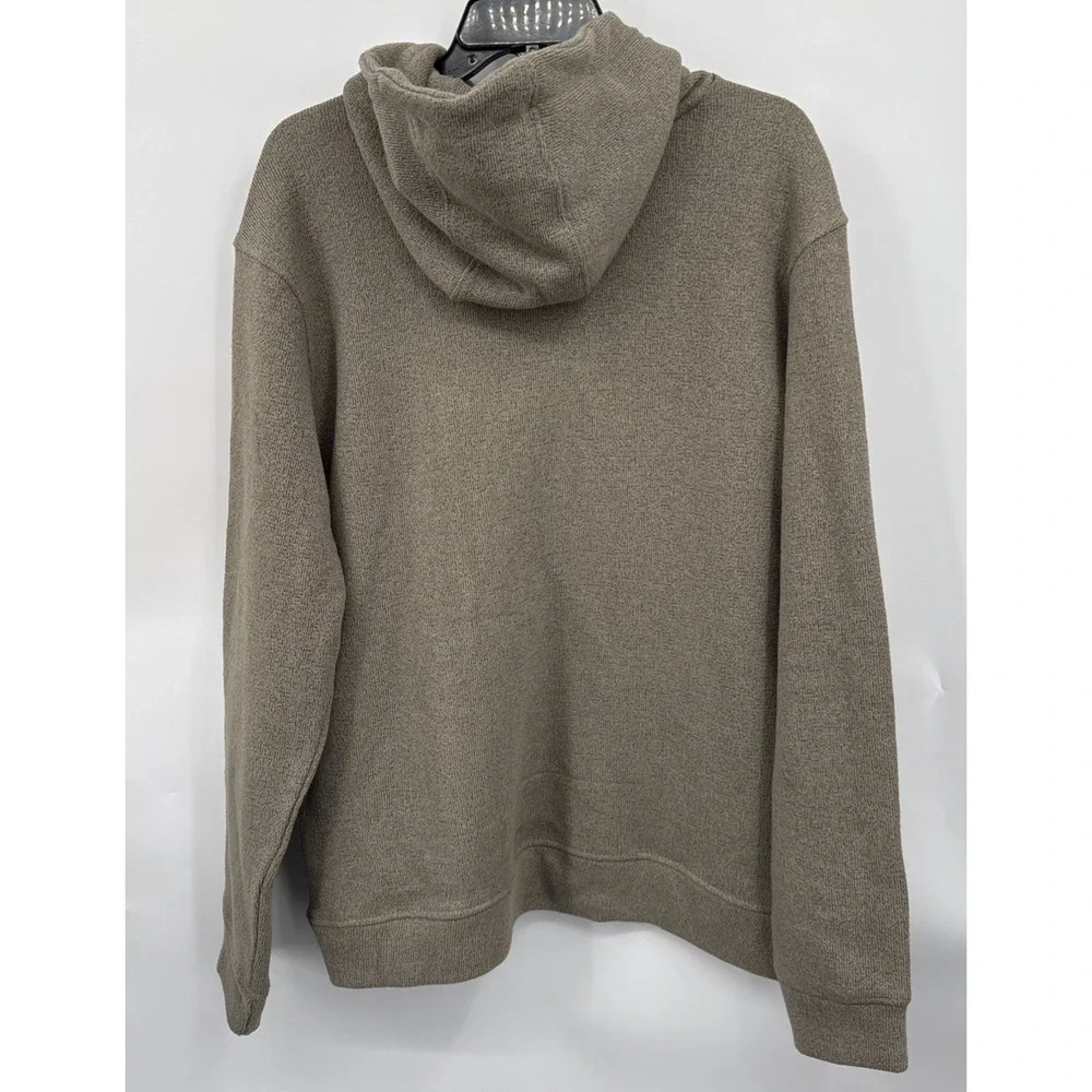 NWT Spider  Thermoweb 2.0 Fleece Lined‎ Hoodie Medium Color Timber- Brown/Grey